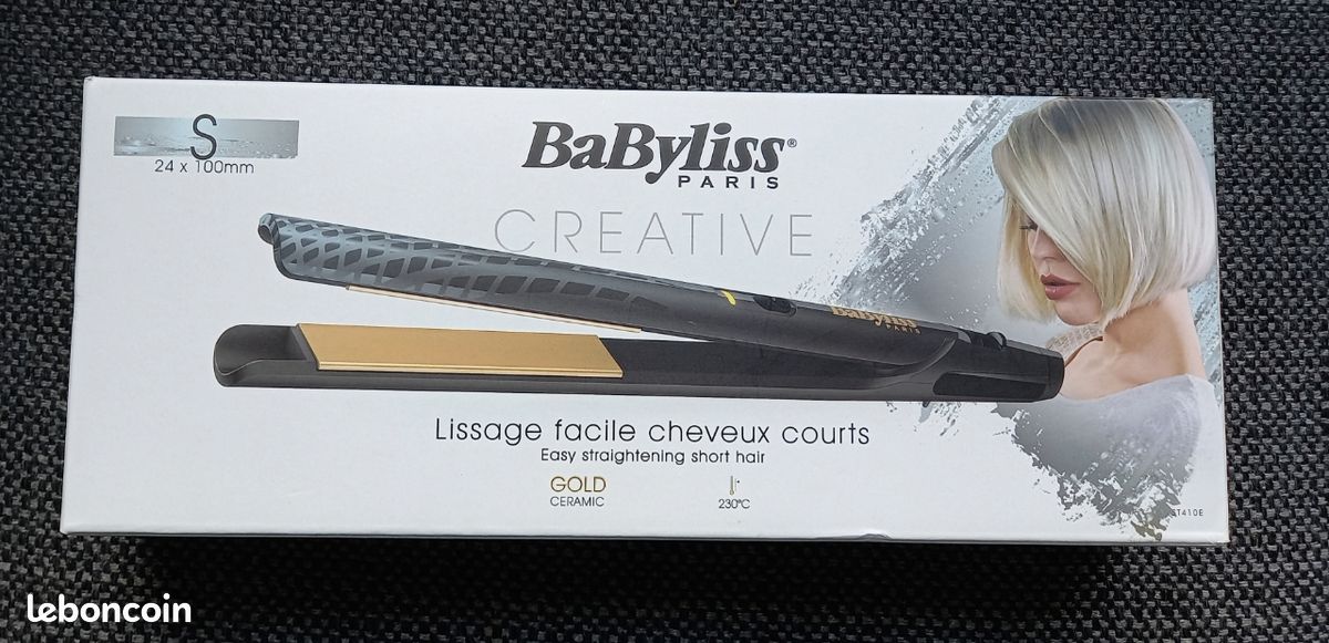 Lisseur Babyliss Paris Creative Lisseur Cheveux Babyliss