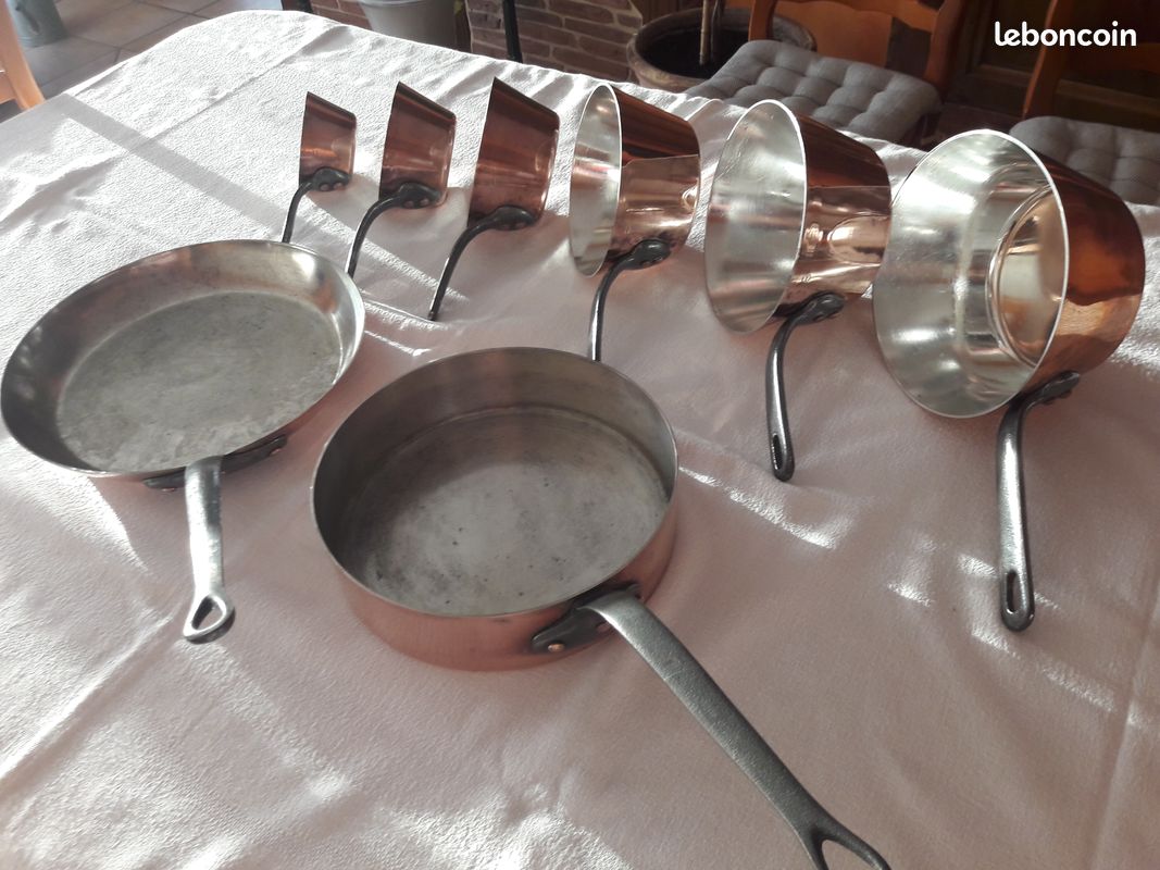 Série de casseroles cuivre (image 2)