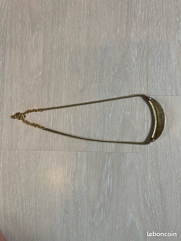 Collier Ancien Chaîne Et Pendentif Orena Paris - Modèle N656, Occasion