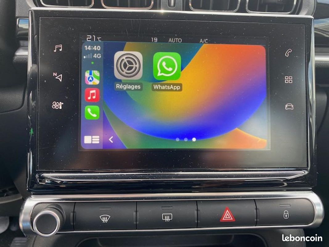 CITROEN C3 ENTREPRISE 1.2i 12V - 82 - FEEL + CARPLAY/ANDROID AUTO + GPS + CAMERA (image 11)