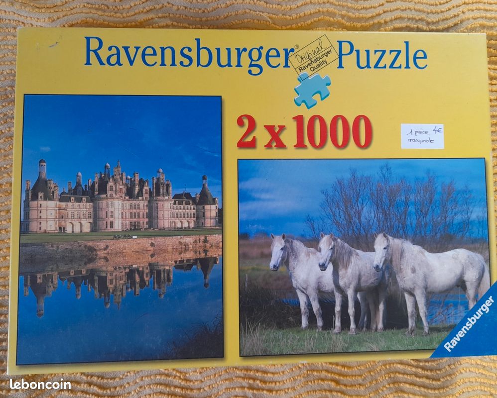 Lot de 4 puzzles incomplets (image 2)