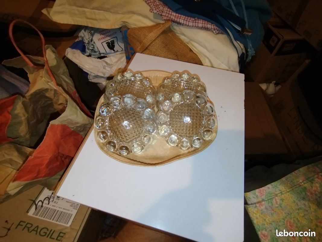 ❤️4 pieds de table en verre (image 2)