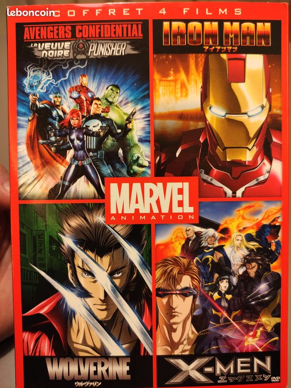 DVD Méga Coffret Marvel Animation DVD Films