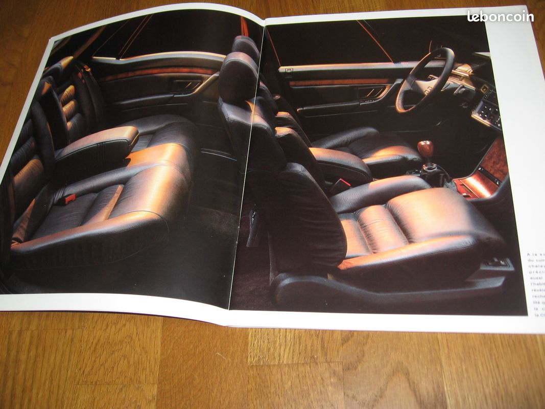 Catalogue brochure Citroen XM 1992 modèle 1993 (image 3)