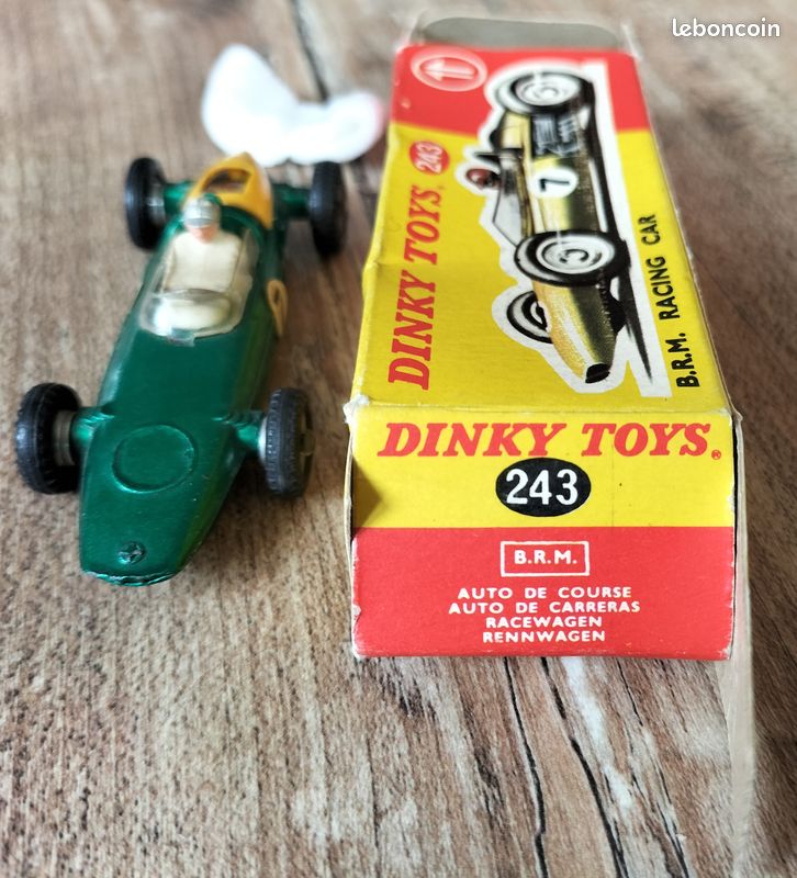 DINKY TOYS originale : n° 243 B.R.M. AUTO de COURSE avec sa BOITE (EN ...