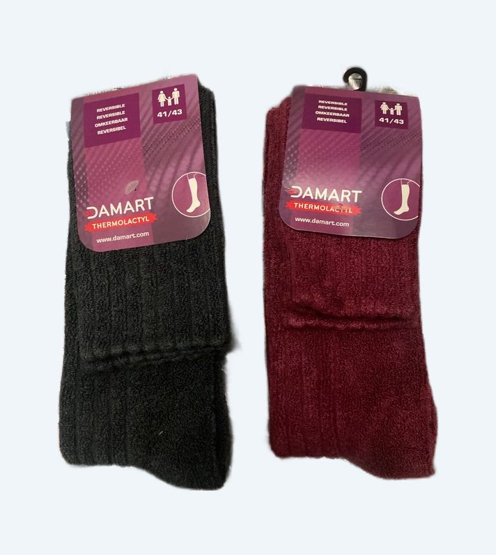 Damart - Pyjama en polaire, Thermolactyl - Femme - Violet - 42- 44
