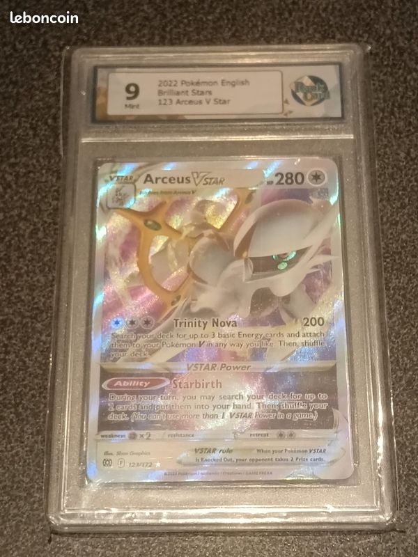 pokemon trading card game price guide Arceus VSTAR 123/172 - Brilliant Stars