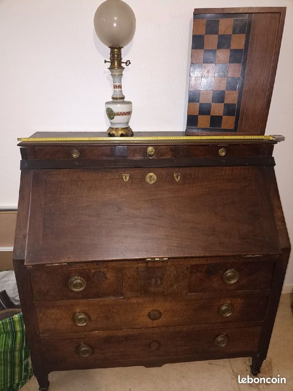 Secrétaire ancien, bureau, commode (image 1)
