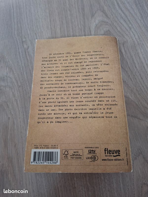 Livre " 1991 " de Frank THILLIEZ (image 3)