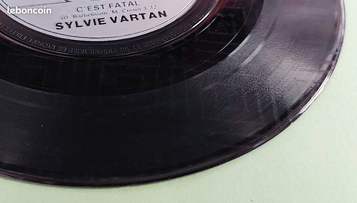 45T vinyle, Sylvie Vartan "C'est fatal" (image 4)