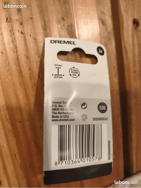 Brosses en acier Dremel inoxydable 13 mm 531 (image 2)