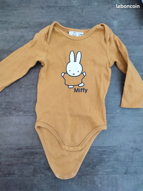 Body Miffy 1 an Moutarde ML (image 1)