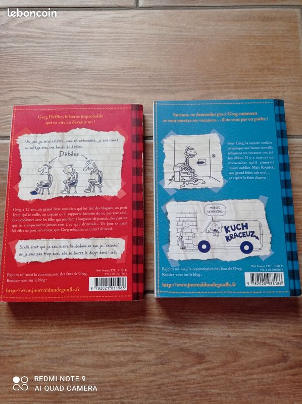 Premiers tomes ( journal d'un dégonflé ) (image 2)