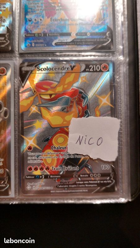 Scolocendre V full art shiny (image 1)