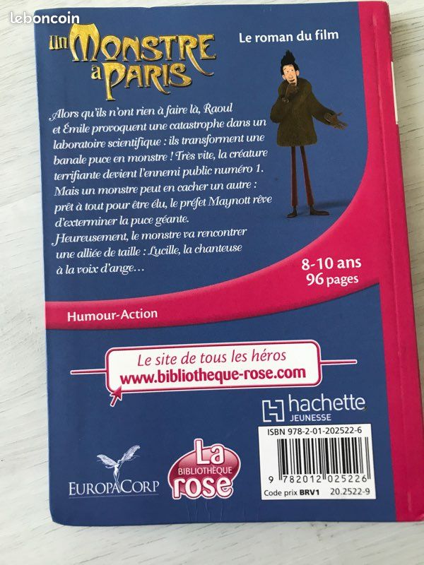 Un monstre à Paris (bibliothèque rose) (image 2)