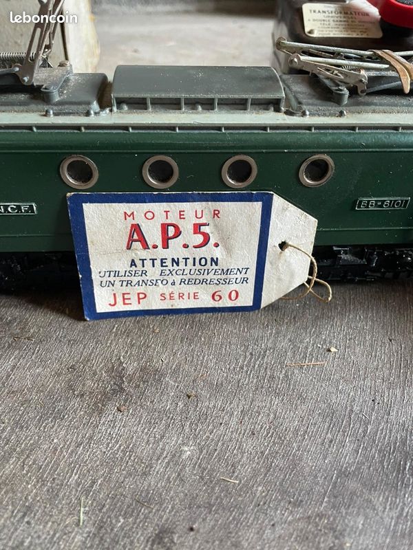 Alte Modelleisenbahn JEP SERIES 60 A.P.5 TRAIN SET BOX 1939 j
