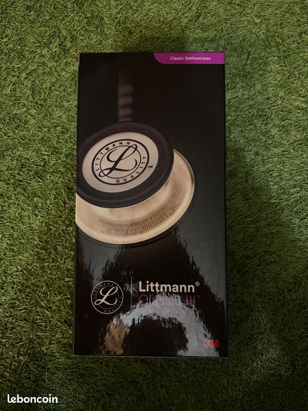 Stéthoscope Littmann Classic III Noir (image 2)
