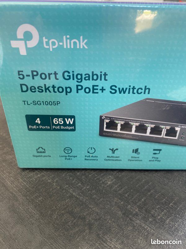 Switch TPlink TL SG1005p (image 1)