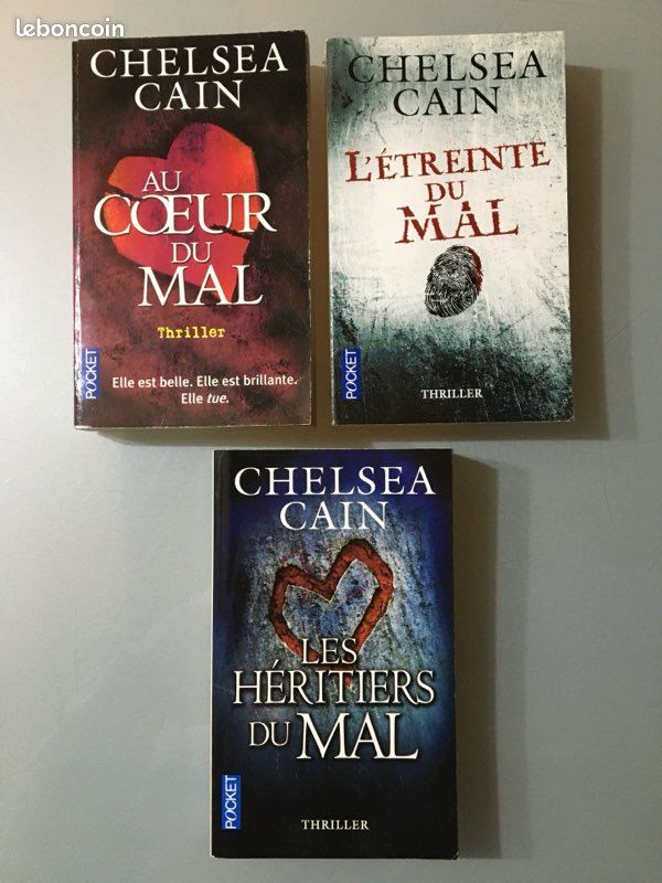 Trilogie Au coeur du mal & L’étreinte du mal & Les héritiers du mal - Chelsea Cain (image 1)