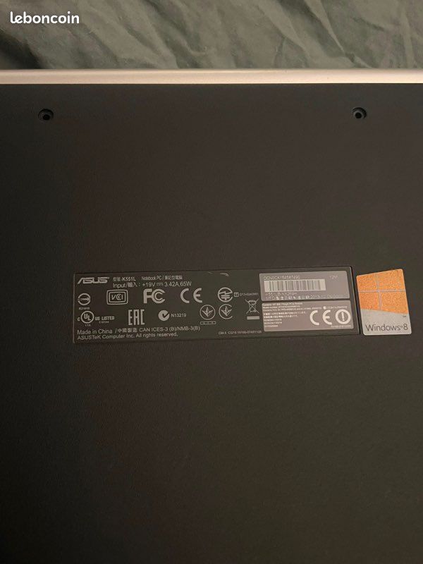 Pc portable asus s551ln à vendre (image 5)
