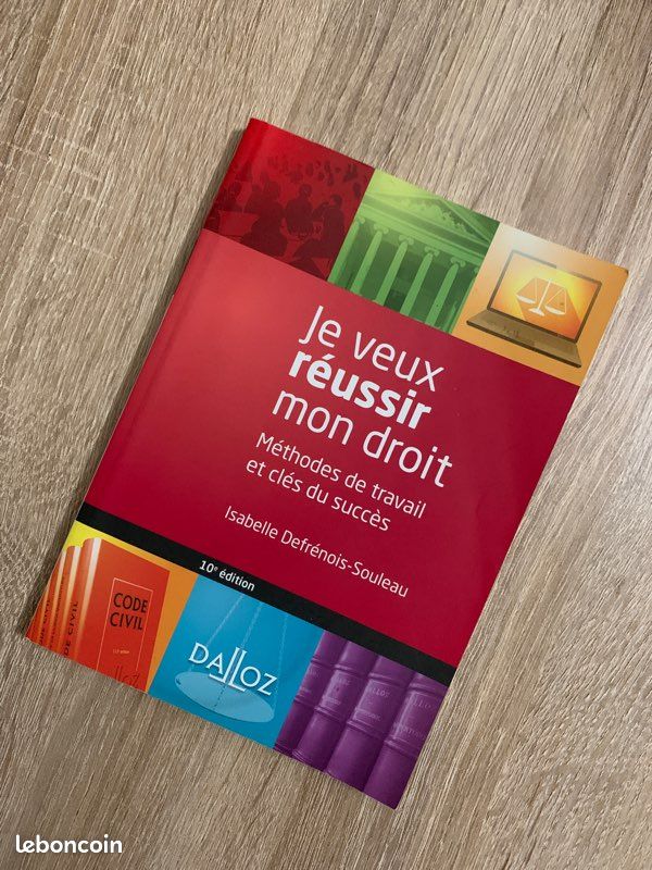Je veux réussir mon droit: Méthodes de travail et clés du succès / Isabelle Defrénois-Souleau (image 4)