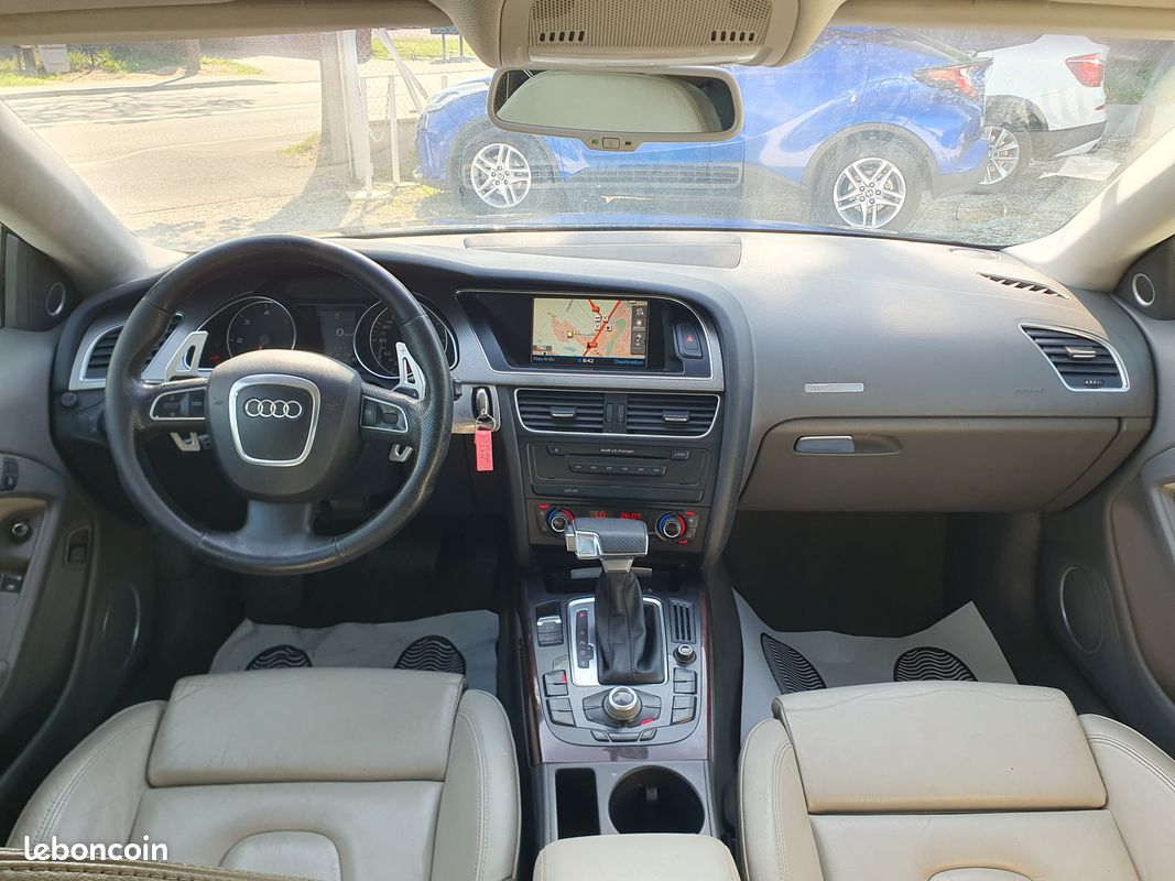 Audi A5 coupé 2,7 V6 tdi/Automatique/Cuir/Gps/Bluetooth/Garantie et révisé/Réservation&Livraison Possible (image 7)
