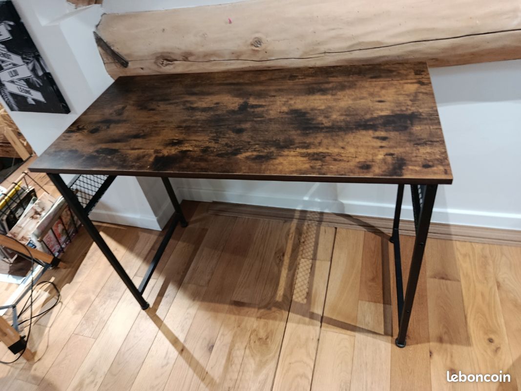 Table/console/bureau style rustique et industriel (image 3)