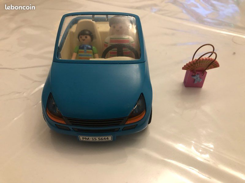 Playmobil Voiture Bleu (image 1)