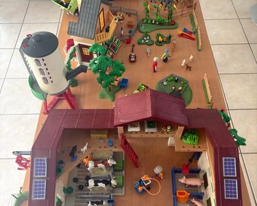 Playmobil 5119 - Ferme Moderne avec Silo | Rakuten