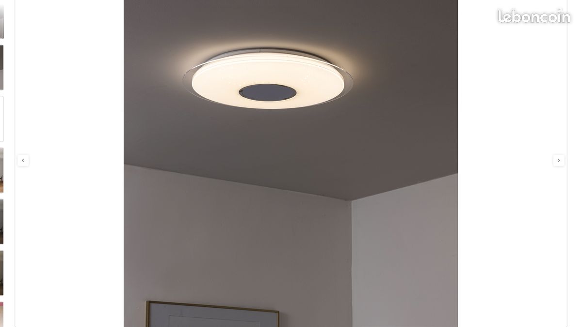 Plafonnier LED a variation de blancs VIZZINI INSPIRE (image 7)