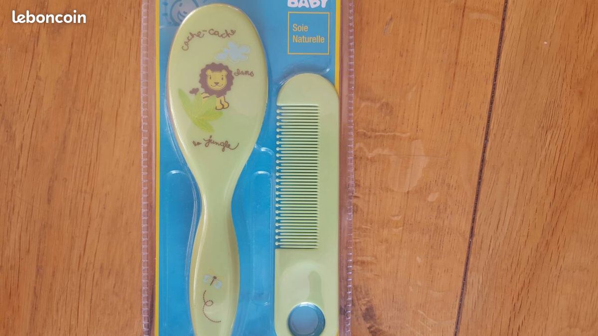 Brosse et peigne bébé NEUF (image 1)