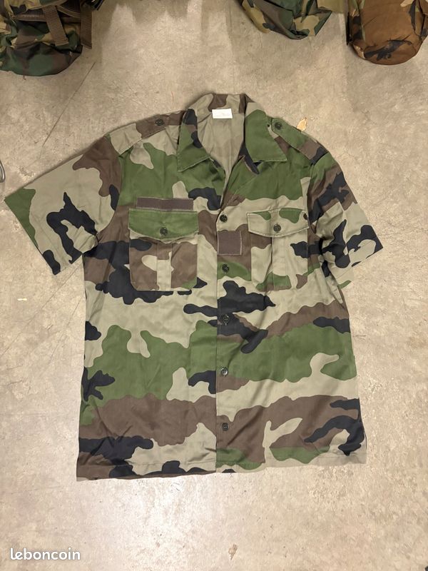 Matériel militaire : gilet gourde sac pochette chemise sac ceinture (image 8)