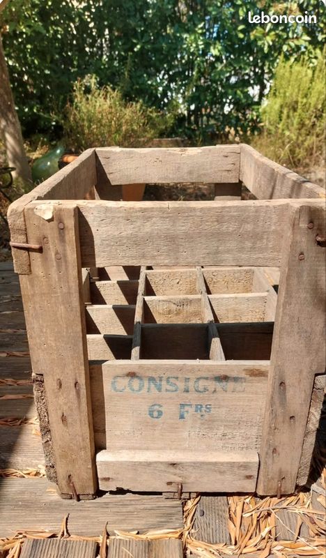 Casier en bois ET OSIER (image 3)