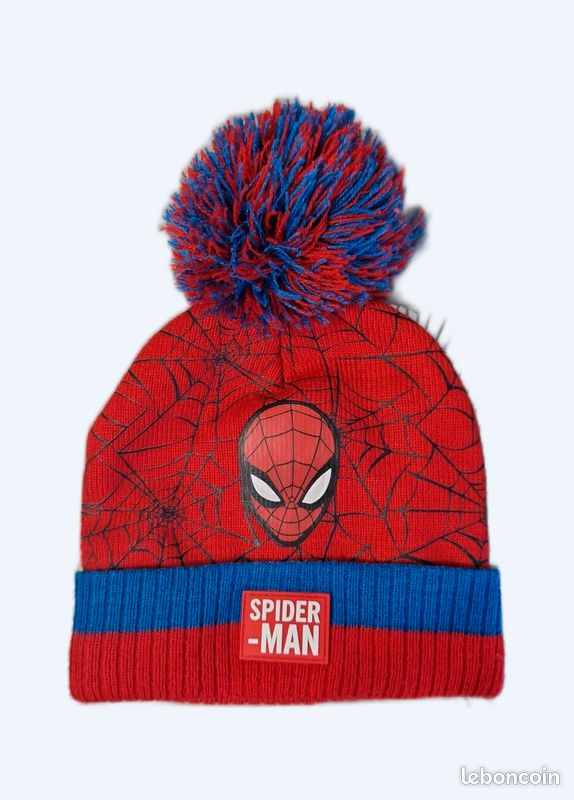 2200002542 Set D'hiver 3 Pièces Pour Enfant SPIDERMAN écharpe Bonnet E