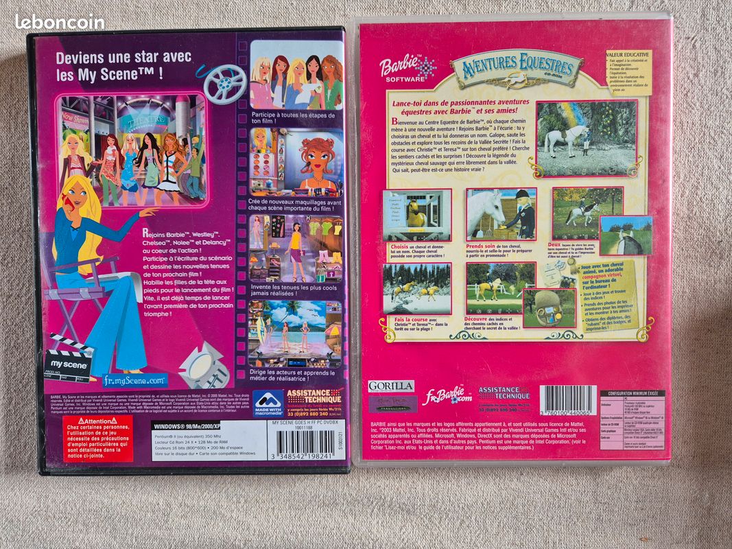 Lots de jeux Barbie (image 2)