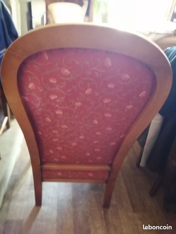 Fauteuil merisier (image 2)