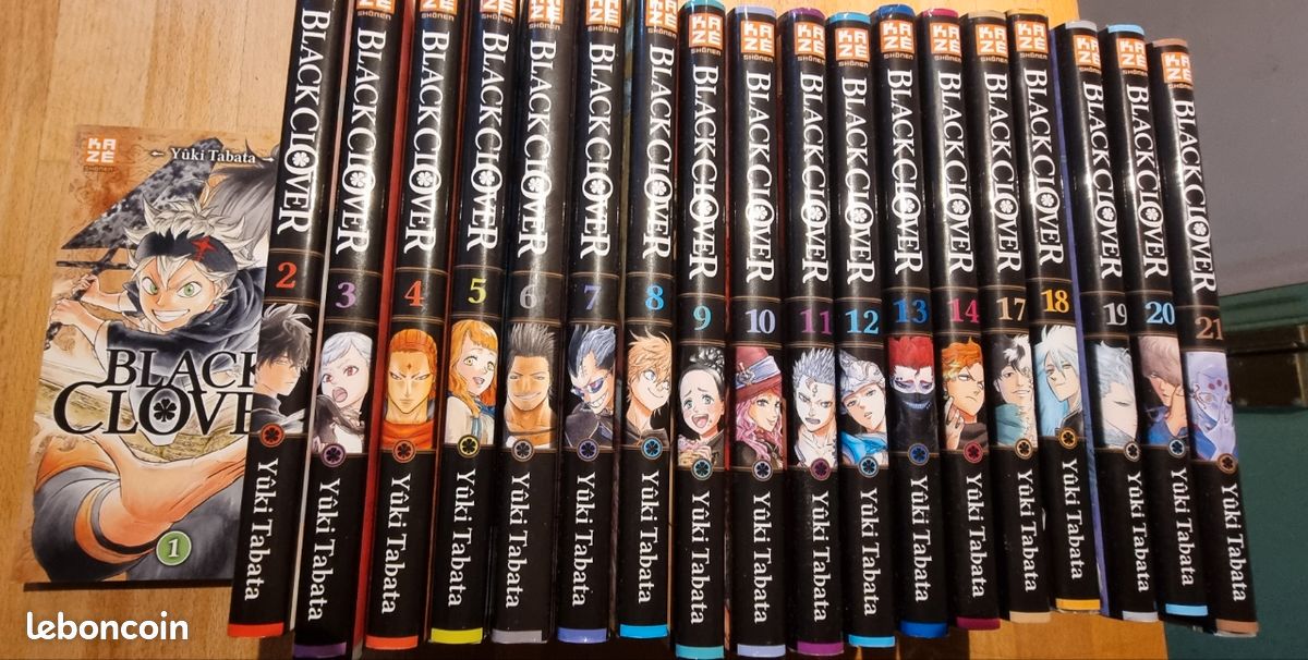 Manga Black Clover 21 Tomes (image 1)