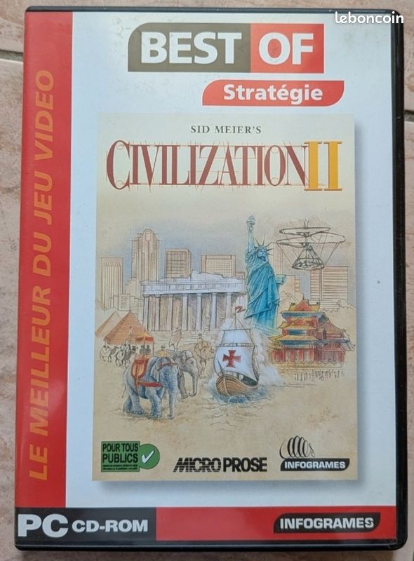 Jeu pc Civilization 2 (image 1)