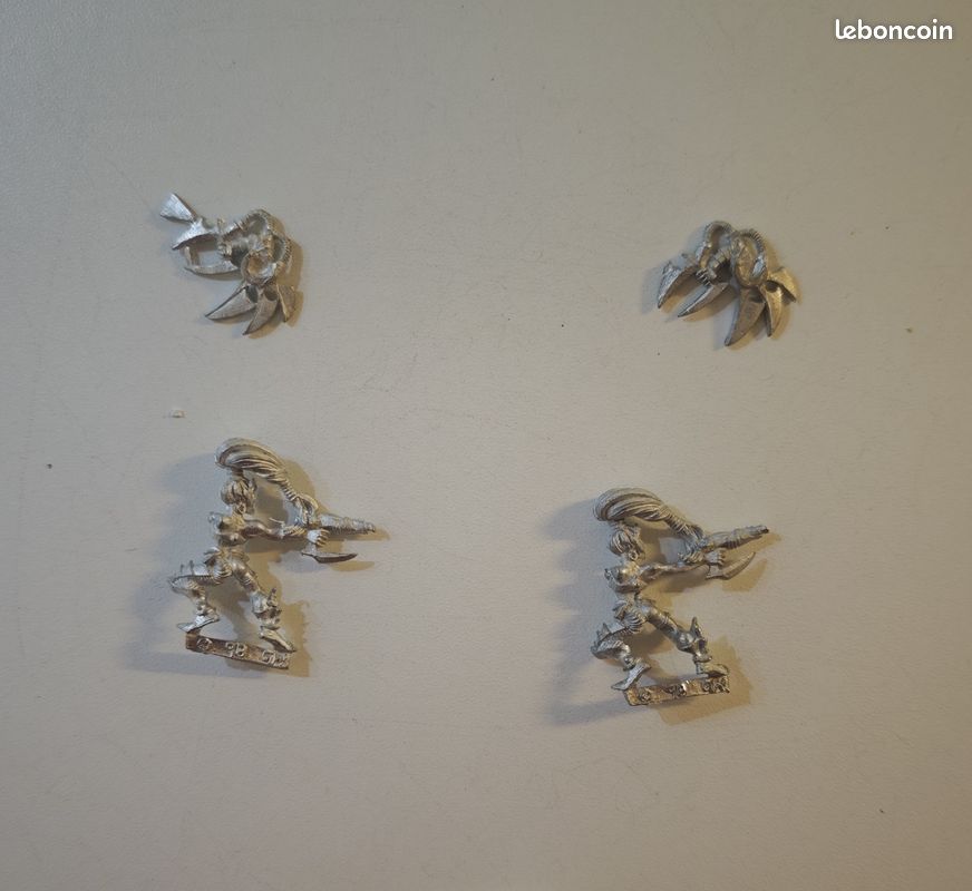 Warhammer 40K eldars noirs/drukhari wych métal 3 (image 2)