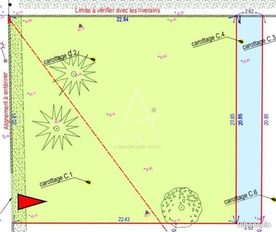 Terrain 525 m² CLISSON