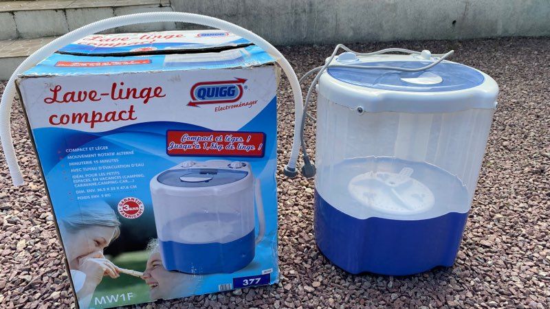 Machine à laver de camping - Équipement caravaning