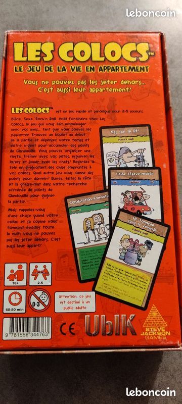 Jeu « les colocs » (image 2)