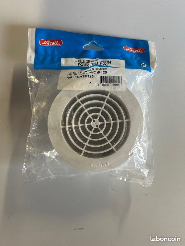 Grille D'Aération Ronde Cuivre - 160/199mm Avec Moustiquaire, Proskto