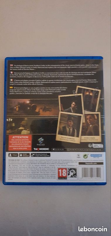 Alone in the dark PS5 neuf (image 2)