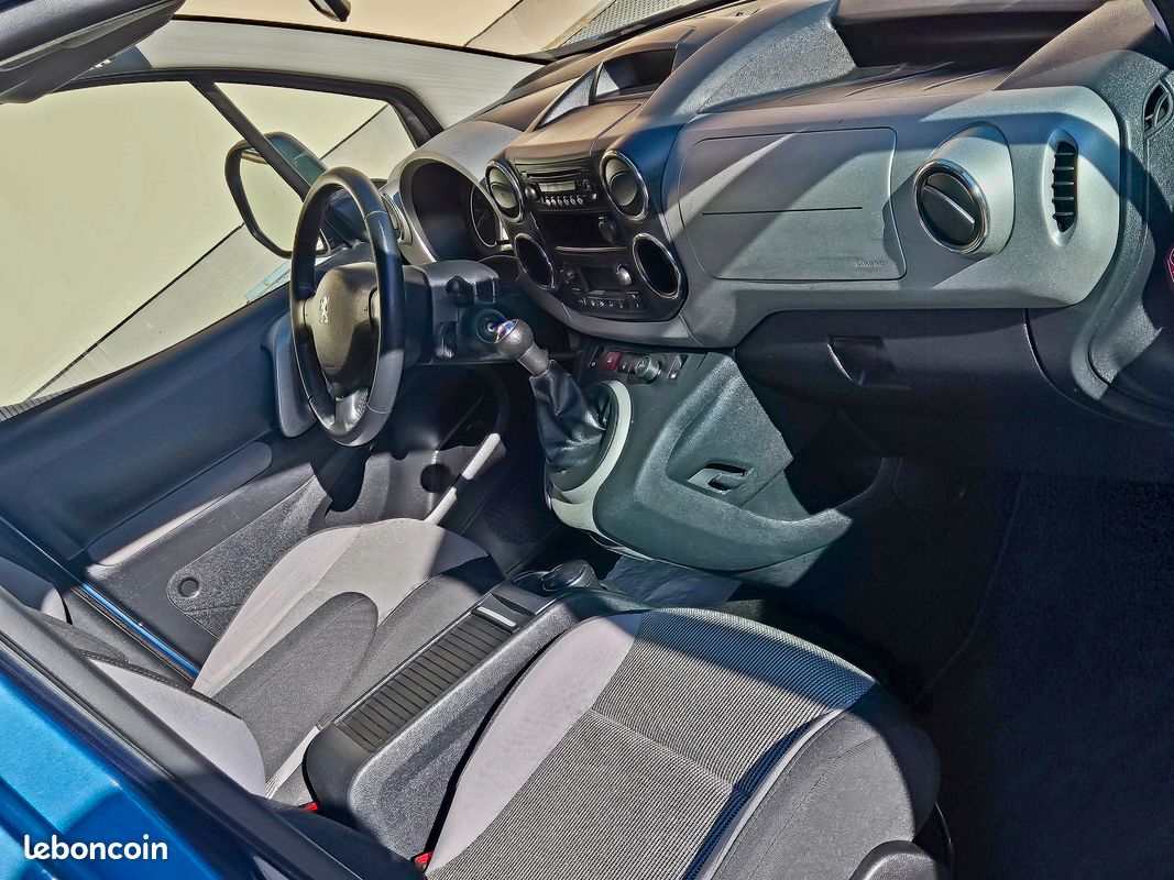 PEUGEOT PARTNER 1.6vti 120ch KM 99155 CT-6-MOIS GARANTIE 12-MOIS (image 5)