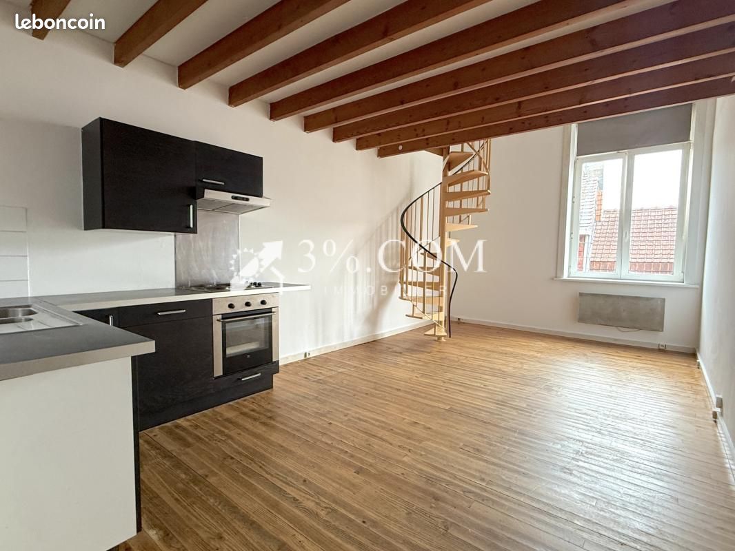 Appartement 2 pièces 41 m² · à Halluin · 41 m² · 86 000 €