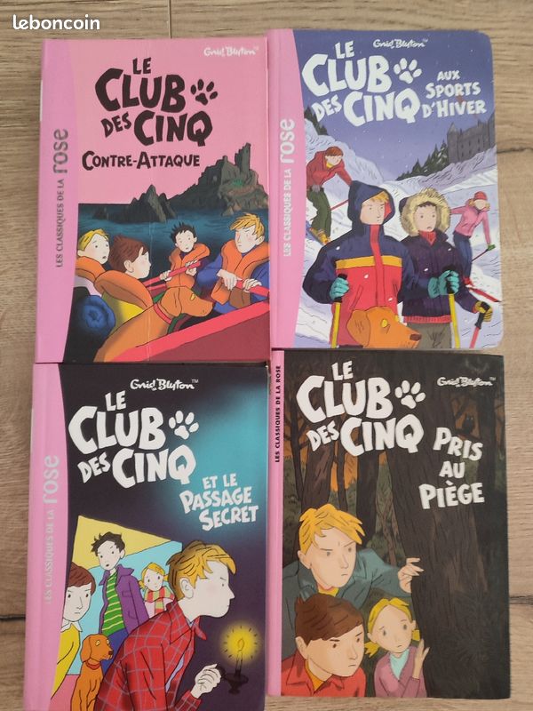 Lot de livres club des cinq (image 1)