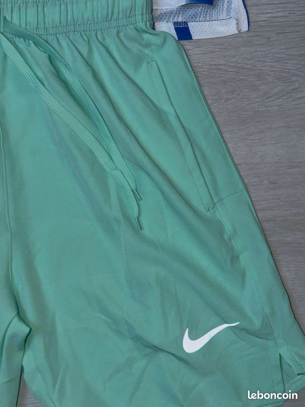 Ensemble Nike Running Vert Blanc Dri Fit (image 6)