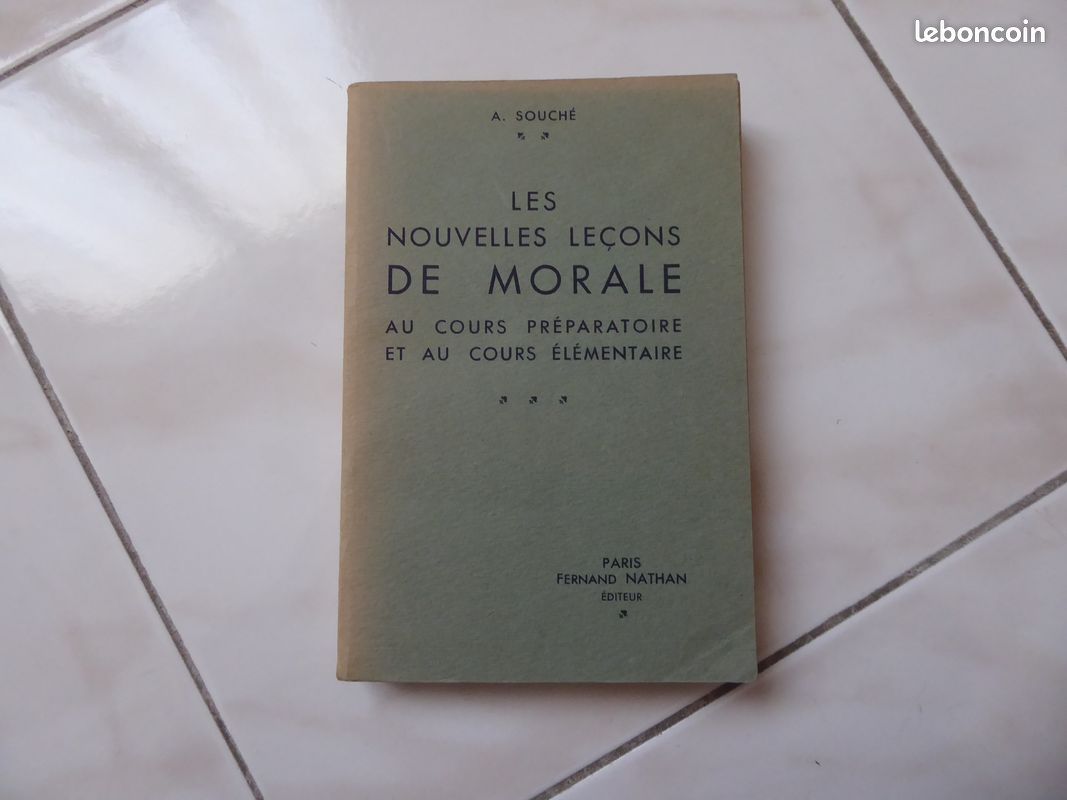 Manuel leçons de Morale CP/CE (image 1)