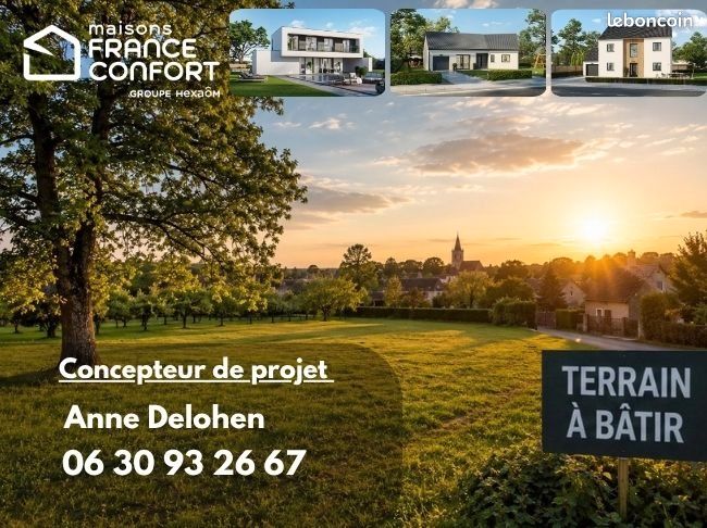 Terrain 520 m² Bazoches Les Bray · à Bazoches-lès-Bray · 51 300 €